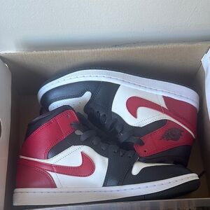 Jordan Women's Sneakers - Red, Black, White